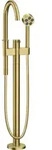 hansgrohe Axor One Wannenarmatur 48440950 Ausladung 220mm, bodenstehend, brushed