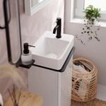 hansgrohe Tecturis S Standventil 73313670 UP, f&uuml;r Wandmontage, Ausladung 108mm,