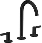 hansgrohe Axor One 3-Loch-Waschtischarmatur 48050670 Ausladung 140mm, mit...
