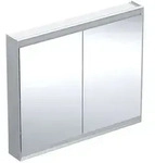 Geberit One Spiegelschrank 505814001 105 x 90 x 15 cm, Aluminium eloxiert, mit