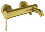 Grohe Essence Wannenarmatur 25250GN1 1/2", Wandmontage, cool sunrise geb&uuml;rstet