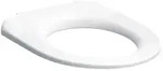 Geberit iCon WC-Sitzring 501875001 barrierefrei, Scharniere Edelstahl, wei&szlig;