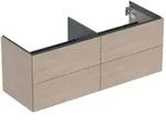 Geberit One Waschtisch-Unterschrank 505266005 133,2x50,4x47cm, 4 Schubladen,
