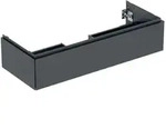 Geberit One Waschtisch-Unterschrank 505075008 118,4 x 50,4 x 47 cm, mattschwarz, 1