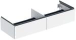 Geberit One Waschtisch-Unterschrank 505076001 133,2x50,4x47cm, 2 Schubladen,