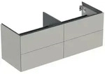 Geberit One Waschtisch-Unterschrank 505266007 133,2x50,4x47cm, 4 Schubladen,
