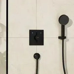 hansgrohe DuoTurn E Mischer 75417670 Unterputz, f&uuml;r 2 Verbraucher, mattschwarz