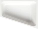 Bette BetteSpace L Badewanne 1142-440 170x130x42cm, Ecke rechts, snow