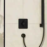 hansgrohe DuoTurn Q Mischer 75614670 Unterputz, f&uuml;r 1 Verbraucher, mattschwarz