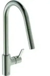 Ideal Standard Gusto K&uuml;chenarmatur BD416GN silver storm, mit hohem Rohrauslauf und