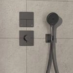 hansgrohe ShowerSelect Comfort E Ventil 15573340 UP, f&uuml;r 3 Verbraucher, brushed