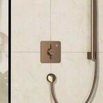 hansgrohe DuoTurn Q Mischer 75614140 Unterputz, f&uuml;r 1 Verbraucher, brushed...