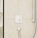 hansgrohe DuoTurn Q Mischer 75614700 Unterputz, f&uuml;r 1 Verbraucher, mattwei&szlig;