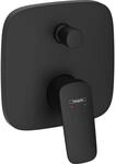 hansgrohe Logis Einhebel-Wannen-Armatur 71407670 mattschwarz, UP, 2 Verbraucher