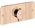 hansgrohe Axor One Fertigmontageset 45712300 Unterputz-Thermostatmodul, 2
