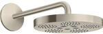 hansgrohe Axor One Kopfbrause 48491820 mit Brausearm, 1jet, brushed nickel
