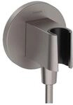 hansgrohe FixFit Porter S Schlauchanschlu&szlig; 26888340 f&uuml;r Handbrause, brushed black
