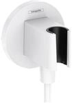 hansgrohe FixFit Porter S Schlauchanschlu&szlig; 26888700 f&uuml;r Handbrause, mattwei&szlig;