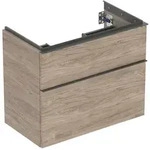 Geberit iCon Waschtisch-Unterschrank 502308JR1 74x61,5x41,6cm, 2 Schubladen,