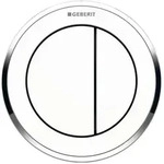 Geberit WC-Steuerung Typ 10 116057KJ1 pneumatisch, 2-Mengen-Sp&uuml;lung, Badm&ouml;bel,