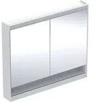 Geberit One Spiegelschrank 505834002 105 x 90 x 15 cm, wei&szlig;/Aluminium
