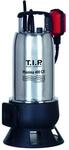 T.I.P. Schmutzwasser Tauchpumpe - Edelstahl, 24.000 l/h, 9 m F&ouml;rderh&ouml;he, 950 W, 35