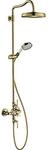 hansgrohe Axor Montreux Showerpipe 16572990 mit Thermostat, Kopfbrause, 240mm, 1jet,