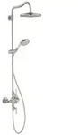 hansgrohe Axor Montreux Showerpipe 16572800 mit Thermostat, Kopfbrause, 240mm, 1jet,