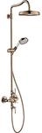 hansgrohe Axor Montreux Showerpipe 16572300 mit Thermostat, Kopfbrause, 240mm, 1jet,