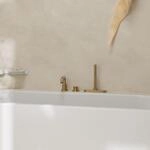 hansgrohe Tecturis S 3-Loch Wannenarmatur 73447140 Ausladung 194mm, brushed bronze