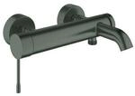 Grohe Essence Wannenarmatur 25250AL1 1/2", Wandmontage, hard graphite geb&uuml;rstet