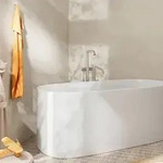 hansgrohe Tecturis S Wannenarmatur 73440000 bodenstehend, chrom