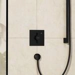 hansgrohe DuoTurn E Mischer 75617670 Unterputz, f&uuml;r 1 Verbraucher, mattschwarz