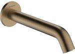 hansgrohe Tecturis S Wanneneinlauf 73411140 Ausladung 198mm, brushed bronze