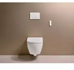 Geberit AquaClean Alba Dusch-WC 146350011 wei&szlig; KeraTect, sp&uuml;lrandlos,