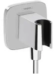 hansgrohe FixFit Porter Q Schlauchanschlu&szlig; 26887000 f&uuml;r Handbrause, chrom