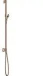 hansgrohe Axor One Brausestange 48792300 mit Wandanschluss, Brauseschlauch...