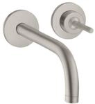 hansgrohe Axor Uno Fertigmontageset 38116800 Unterputz-Waschtischarmatur, Pin-Griff,