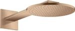 hansgrohe Axor Kopfbrause 35284310 mit Brausearm, brushed red gold
