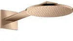 hansgrohe Axor Kopfbrause 35284300 mit Brausearm, polished red gold