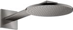 hansgrohe Axor Kopfbrause 35284330 mit Brausearm, polished black chrome