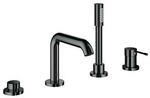 Grohe Essence 4-Loch-Einhebel-Wannenkombination 25251A01 hard graphite