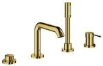 Grohe Essence 4-Loch-Einhebel-Wannenkombination 25251GL1 cool sunrise