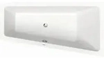 Duravit No. 1 Trapez-Badewanne 700507000000000 160 x 85 x 46 cm, Einbauversion, mit