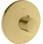 hansgrohe Axor Uno Fertigmontageset 38715250 Unterputz-Thermostat, brushed gold optic