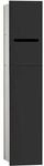Emco Asis Modul 2.0 WC-Modul 975427551 schwarz, 170x811 mm, Anschlag links, Unterputz