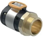 Geberit FlowFit &Uuml;bergang 620305001 DN 40, &Oslash; 50 mm, R 1 1/2, mit Au&szlig;engewinde