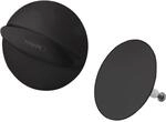 hansgrohe Flexaplus Fertigmontageset 58185670 mattschwarz, Ab-/&Uuml;berlaufgarnitur