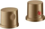hansgrohe Axor Uno Fertigmontageset 38480140 2-Loch-Wannenrandarmatur, mit