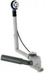 Geberit d52 Badewannenablauf 150501006 mit Drehbet&auml;tigung, L&auml;nge 26cm, DN 40/50